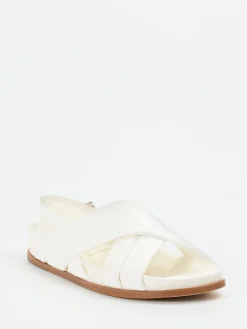 – Riemchensandale aus Lammleder Offwhite*Konstantin Starke Clearance