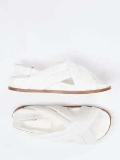 – Riemchensandale aus Lammleder Offwhite*Konstantin Starke Clearance