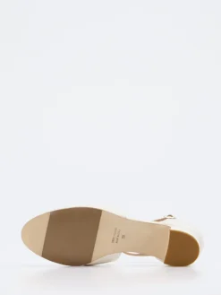 Damen Konstantin Starke – Riemchenpumps aus Lammleder creme