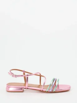 Damen Konstantin Starke – Riemchensandale aus Metallicleder