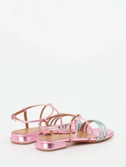 Damen Konstantin Starke – Riemchensandale aus Metallicleder