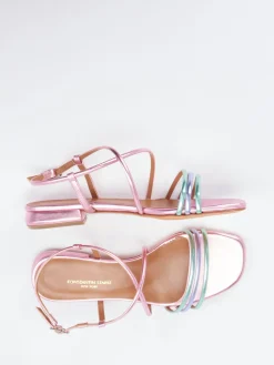 Damen Konstantin Starke – Riemchensandale aus Metallicleder