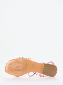 Damen Konstantin Starke – Riemchensandale aus Metallicleder