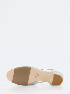 Damen Konstantin Starke – Riemchenpumps aus Metallicleder