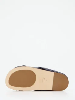 – Riemchensandalen aus Lammleder Dunkel*Konstantin Starke Discount