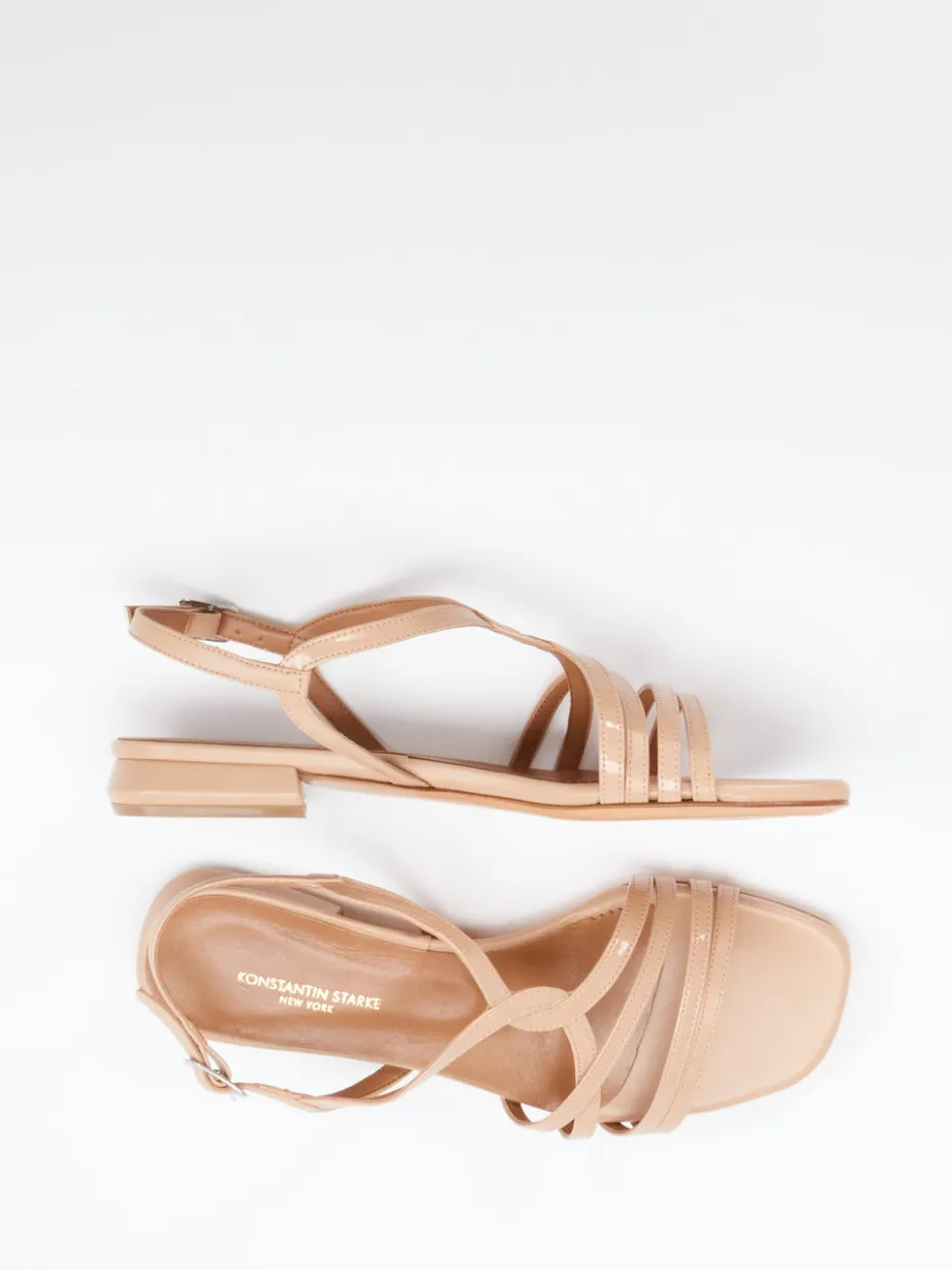 Damen Konstantin Starke – Riemchensandalen aus Lackleder