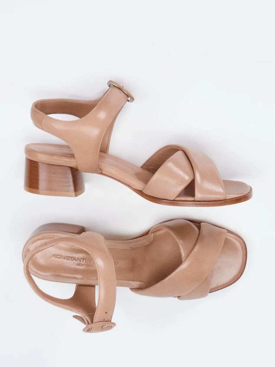 Damen Konstantin Starke – Riemchensandale aus Lammleder
