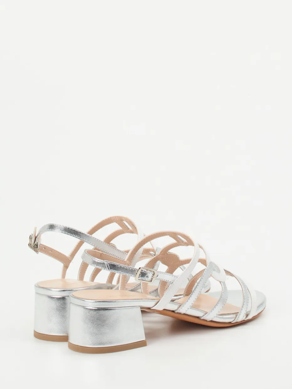 Damen Konstantin Starke – Riemchensandale aus Metallicleder