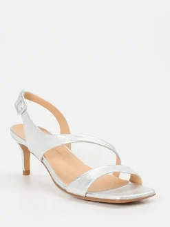 Damen Konstantin Starke – Sandalette aus Metallicleder