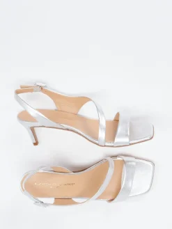 Damen Konstantin Starke – Sandalette aus Metallicleder