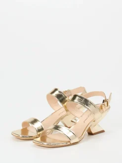 – Sandaletten aus Metallicleder*Konstantin Starke Outlet