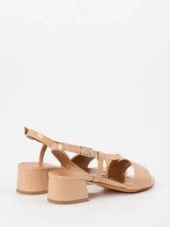 – Sandalette aus Lackleder Nude-Rosé*Konstantin Starke Outlet