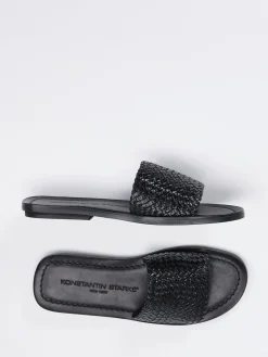 Herren Konstantin Starke – Sandalen aus Flechtleder