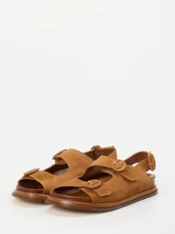 – Sandalen aus Veloursleder cognac*Konstantin Starke Hot