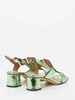 – Sandale aus Metallicleder mint*Konstantin Starke Clearance