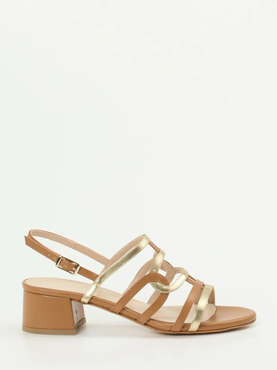 Damen Konstantin Starke – Sandalette aus Metallicleder