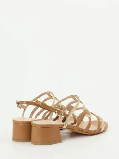 Damen Konstantin Starke – Sandalette aus Metallicleder