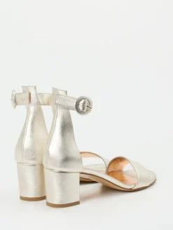 – Sandalen aus Metallicleder champagner*Konstantin Starke Best