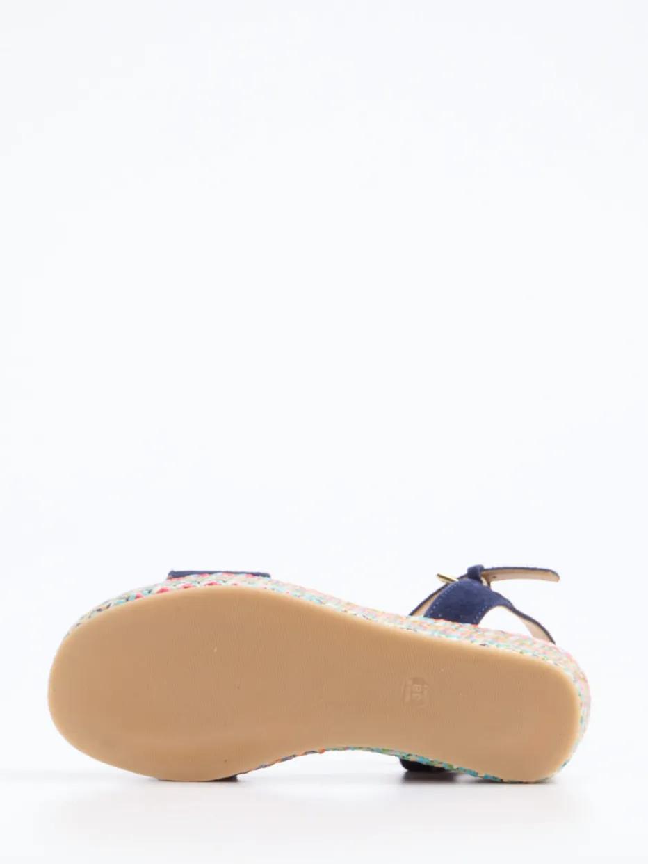 Damen Konstantin Starke – Sandalen aus Veloursleder Dunkel