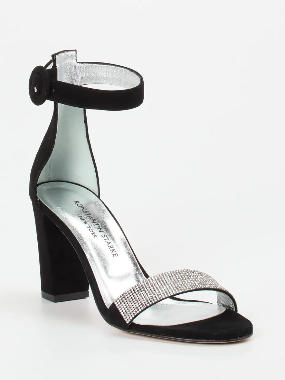 Damen Konstantin Starke – Sandalette aus Veloursleder