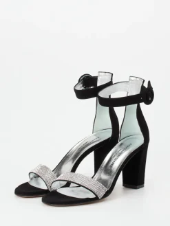 Damen Konstantin Starke – Sandalette aus Veloursleder