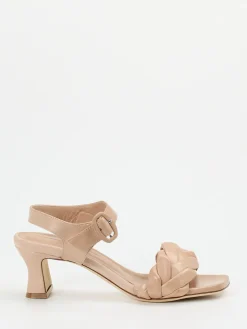 – Sandalen aus Flechtleder Nude*Konstantin Starke Online