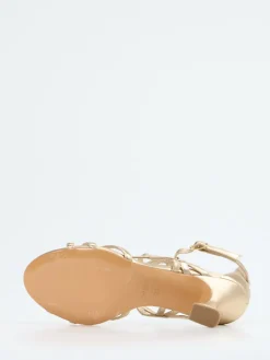 – Sandaletten aus Metallicleder farben*Konstantin Starke Sale