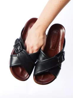 Damen Konstantin Starke – Sandalen aus Lammleder