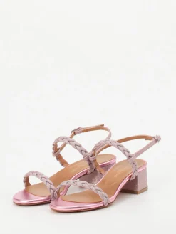 Damen Konstantin Starke – Sandalette aus Metallicleder