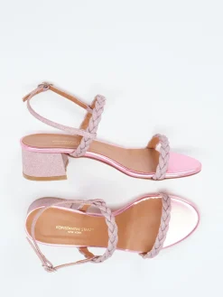 Damen Konstantin Starke – Sandalette aus Metallicleder