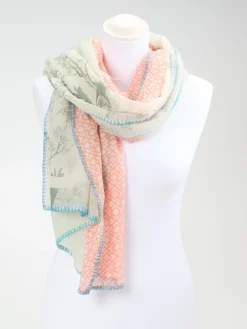 Damen Konstantin Starke – Schal aus Babyschurwolle in Pastell