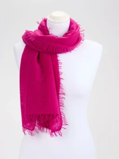 Damen Konstantin Starke – Schal aus Wolle in Fuchsia