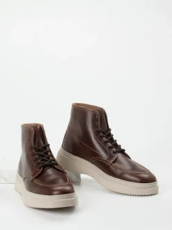 – Schnürboots aus Fettleder Dunkel*Konstantin Starke Sale