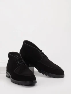 – Schnürboots aus Veloursleder*Konstantin Starke Outlet