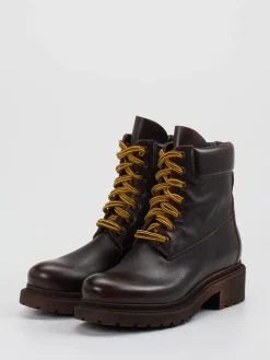 – Schnürboots aus Kalbleder Dunkel*Konstantin Starke Clearance