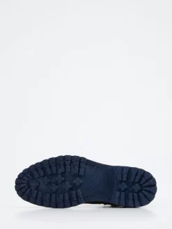 – Schnürboots aus Leder mit Kroko-Prägung*Konstantin Starke New