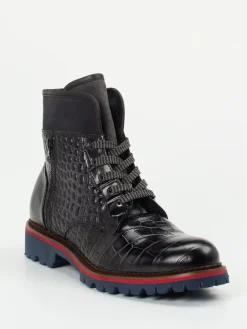 – Schnürboots aus geprägtem Leder*Konstantin Starke Discount