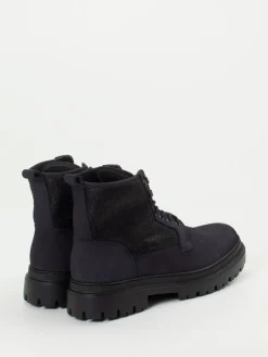 – Schnürboots aus Nubukleder Dunkel*Konstantin Starke New