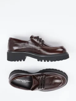 – Schnürschuh aus Kalbleder Dunkel*Konstantin Starke