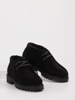 Damen Konstantin Starke – Schnürstiefelette aus Veloursleder