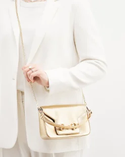 – Schultertasche aus Metallicleder*Konstantin Starke Best