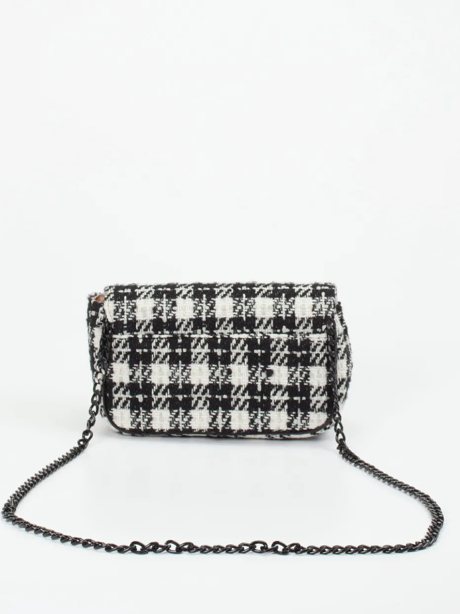 Damen Konstantin Starke – Schultertasche aus Textil Bouclé