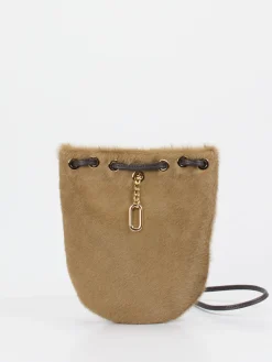 – Schultertasche aus Fell hell*Konstantin Starke Outlet