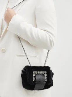 – Schultertasche aus Fell*Konstantin Starke