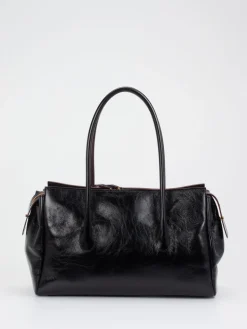 Damen Konstantin Starke – Schultertasche aus Lackleder