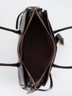 Damen Konstantin Starke – Schultertasche aus Lackleder