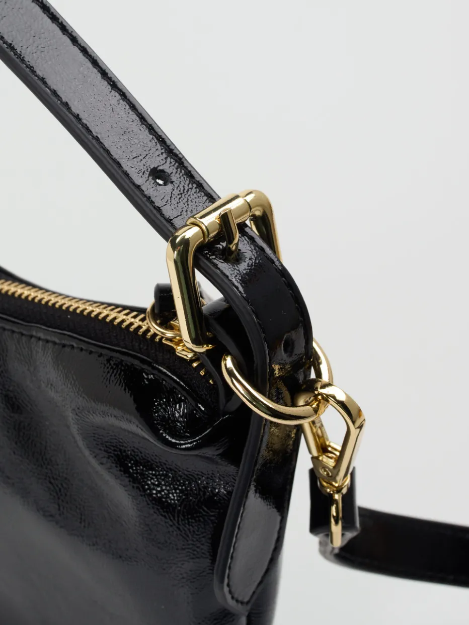 Damen Konstantin Starke – Schultertasche aus Lackleder