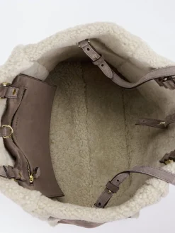 – Shopper aus Textil in Taupe*Konstantin Starke