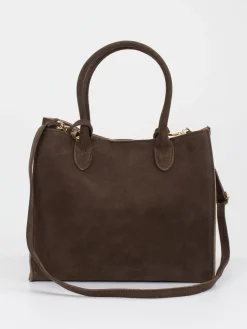 – Shopper aus Veloursleder Dunkel*Konstantin Starke Sale