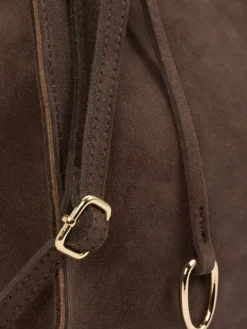 – Shopper aus Veloursleder Dunkel*Konstantin Starke Sale